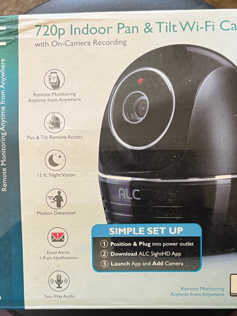 ALC SightHD AWF13 720p Indoor Pan & Tilt Wi-Fi Camera Night Vision